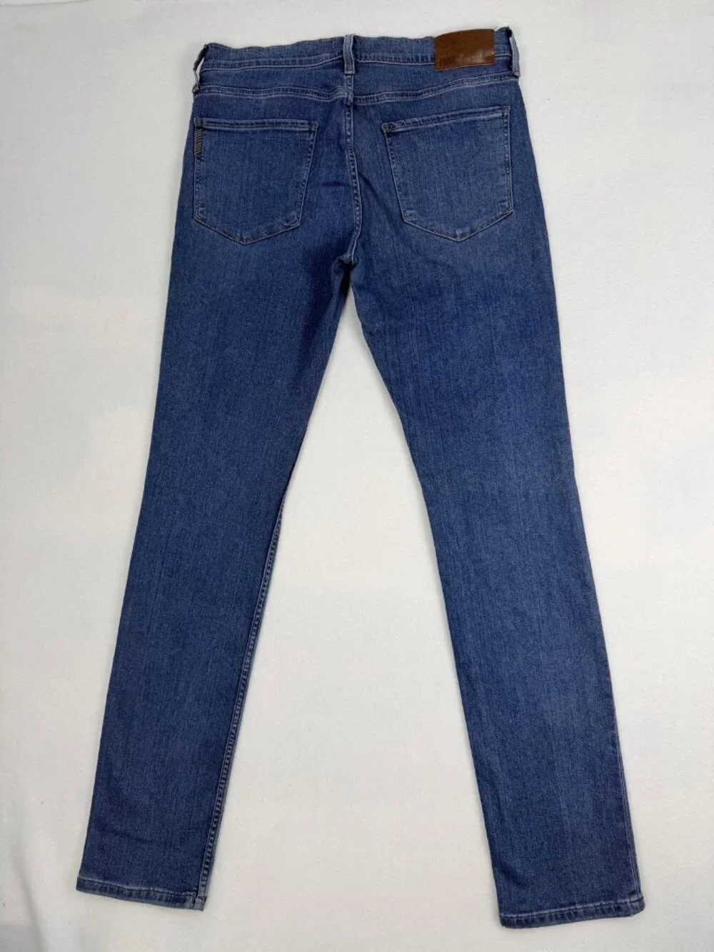 PAIGE Lennox Men's Jeans Size 32 Blue Slim Straight Stretch Premium Denim